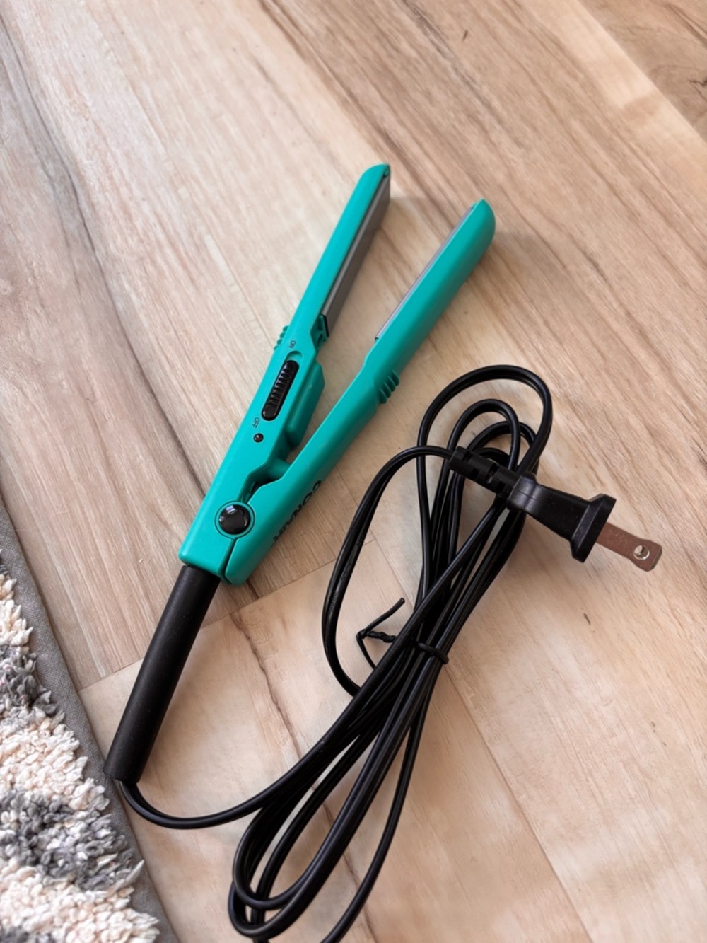 Conair Teal Travel Hair Straightener
